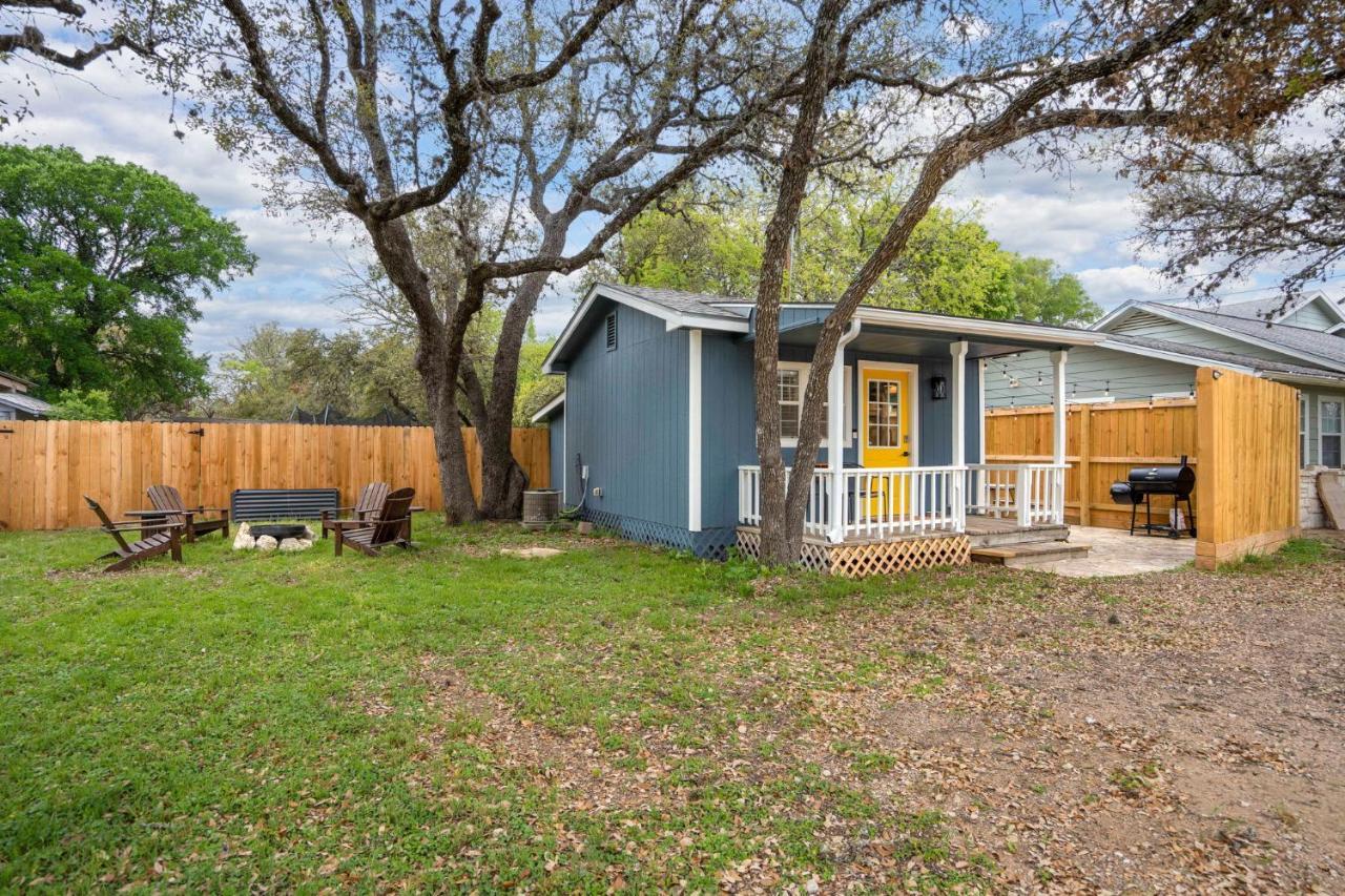 New! The Yellow Door- Downtown Wimberley W/ River Access المظهر الخارجي الصورة